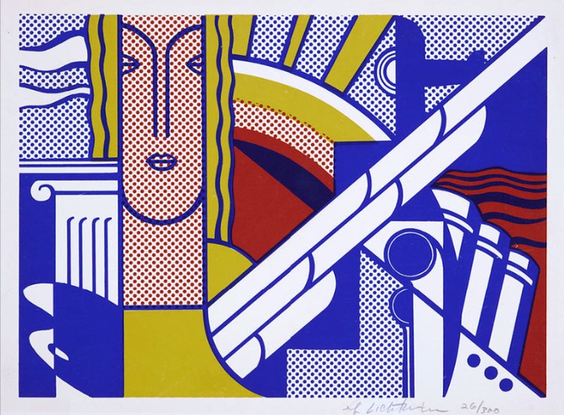 Roy Lichtenstein, Modern Art Poster, 1967