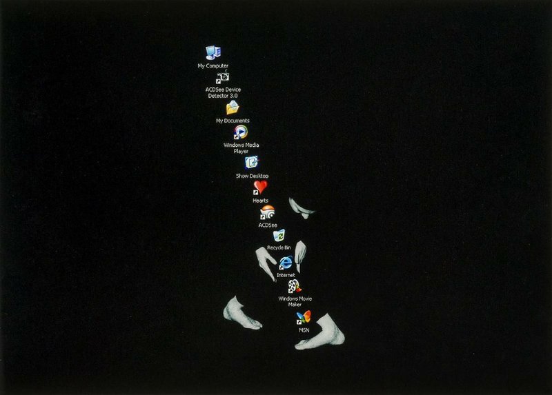 Shadi Ghadirian, Ctrl+Alt+Del, 2006