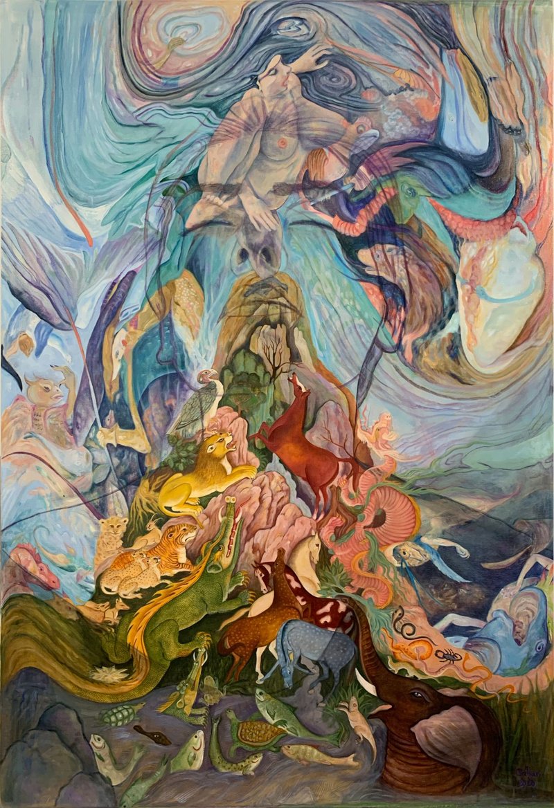 Bahar Sabzevari, Chaotic Dream, 2020