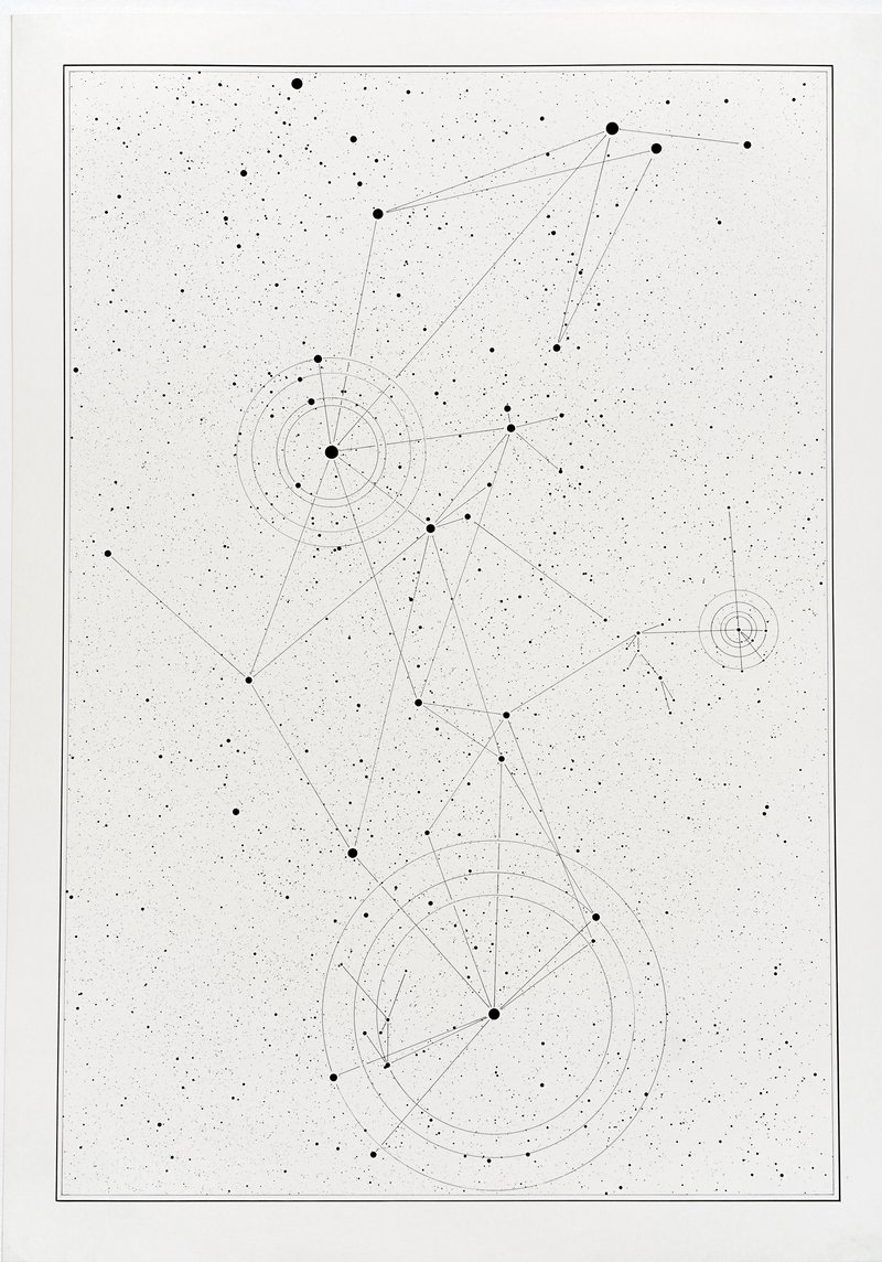 Timo Nasseri, I saw all the letters in all the stars 54, 2017