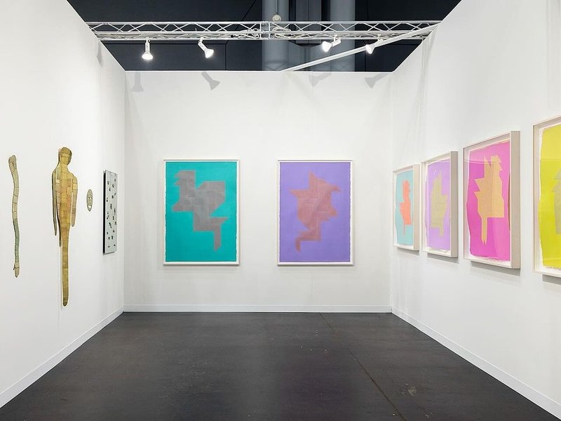 Installation view.