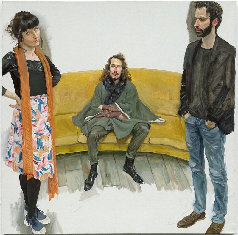 Chen Danqing, Yellow Sofa, 2017