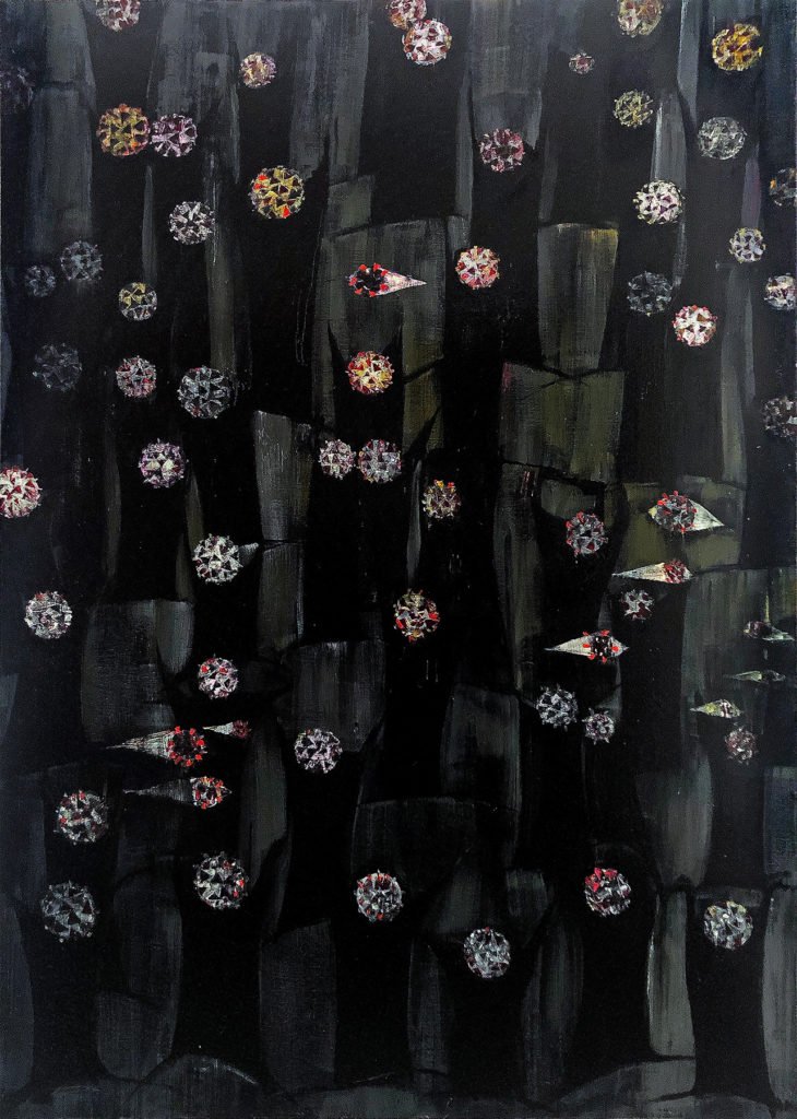 Reza Derakshani, CoroViran #3, 2020