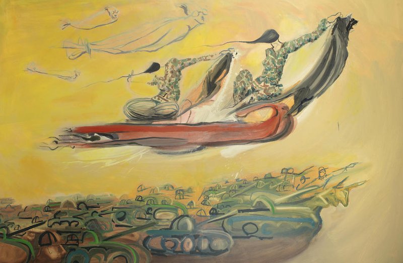 Rokni Haerizadeh, War in Vain, 2008