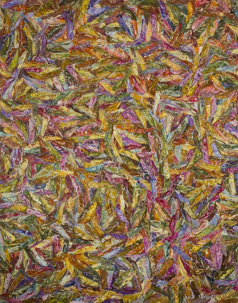 Dariush Hosseini, Persian carpet1, 2016