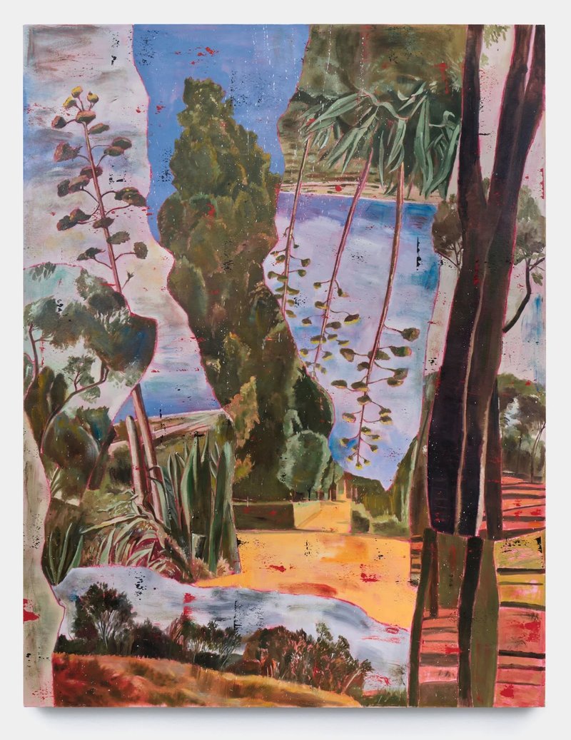 Nikzad Nodjoumi, Landscape with Different Angles, 2020