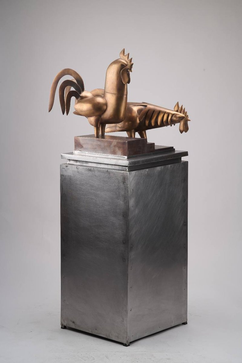 Mojtaba Ramzi, O Cocks, Beware the Macabre Descent!, 2024