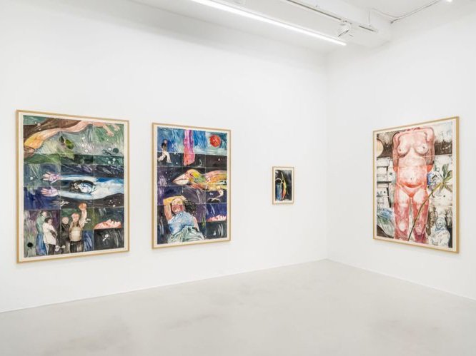 Someone Is Coming with a Flower, installation view