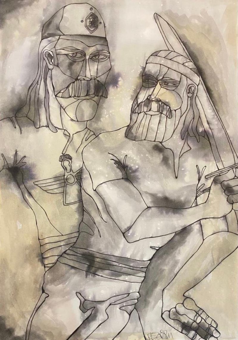 Reza Razm, Untitled, 2022