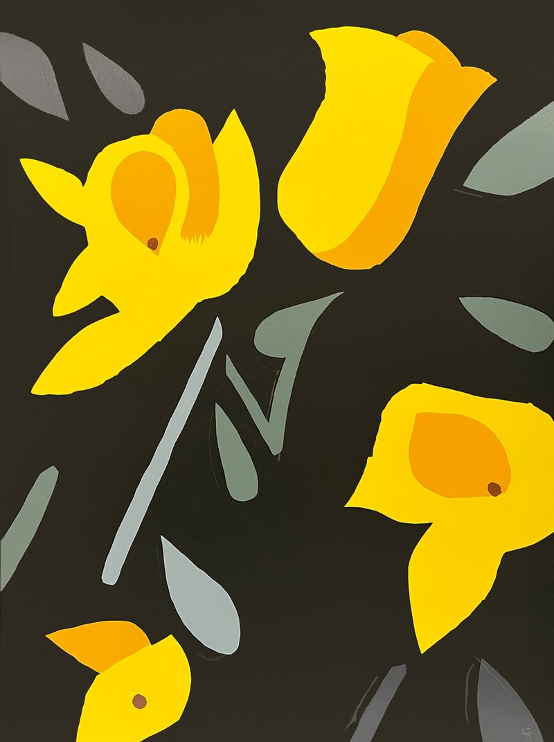 Alex Katz, Freesia, 2023