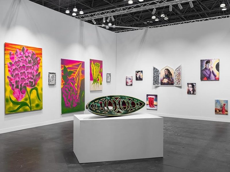 Installation view.
