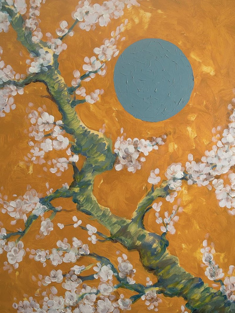 Elahe Tehrani, Cherry Tree, 2017