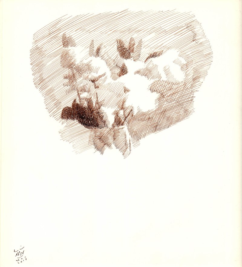 Hosein Shirahmadi, Chrysanthemums, 2019