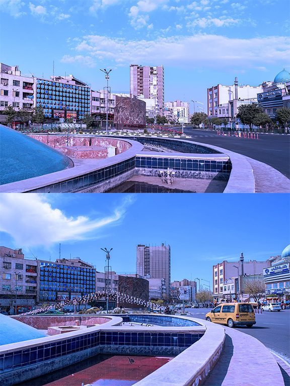 Fatemeh Khajeh Nouri, Enghelab Square, 2021
