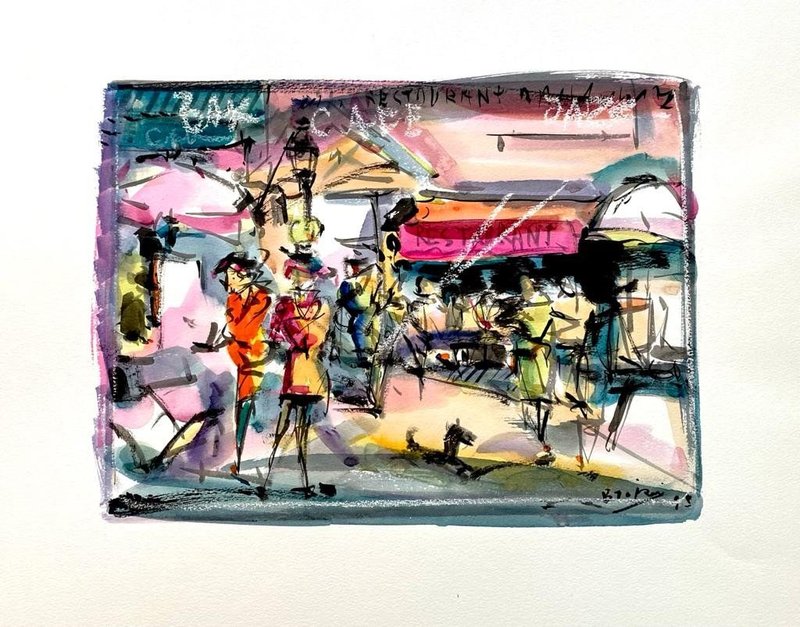 Bahman Borojeni, Untitled