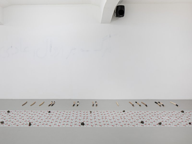 Rebellion of the Slogans, installation view