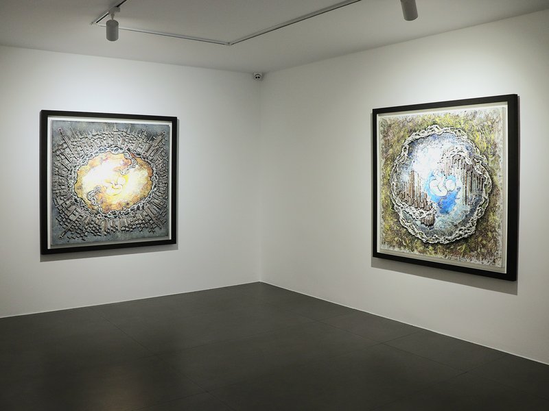 The Guardian of Treasure, installation view