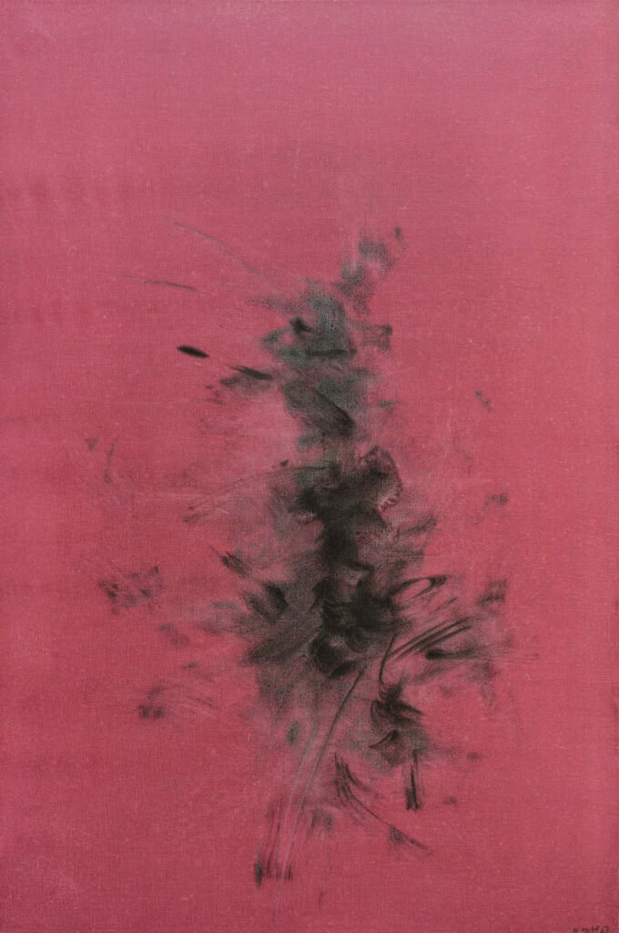 Nasser Assar, Pink Composition , 1963