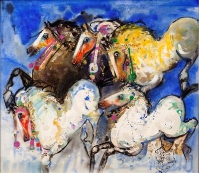Nasser Ovissi, Five Horses