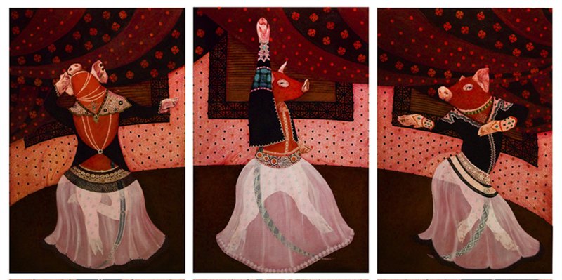 Morteza Talebi, Sword Dance, 2009