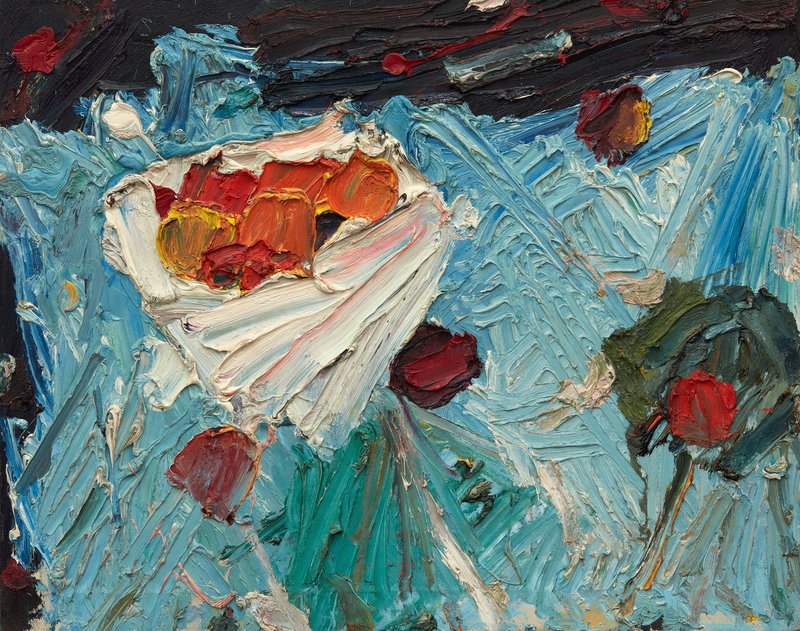 Manoucher Yektai, Blue Table, 1960
