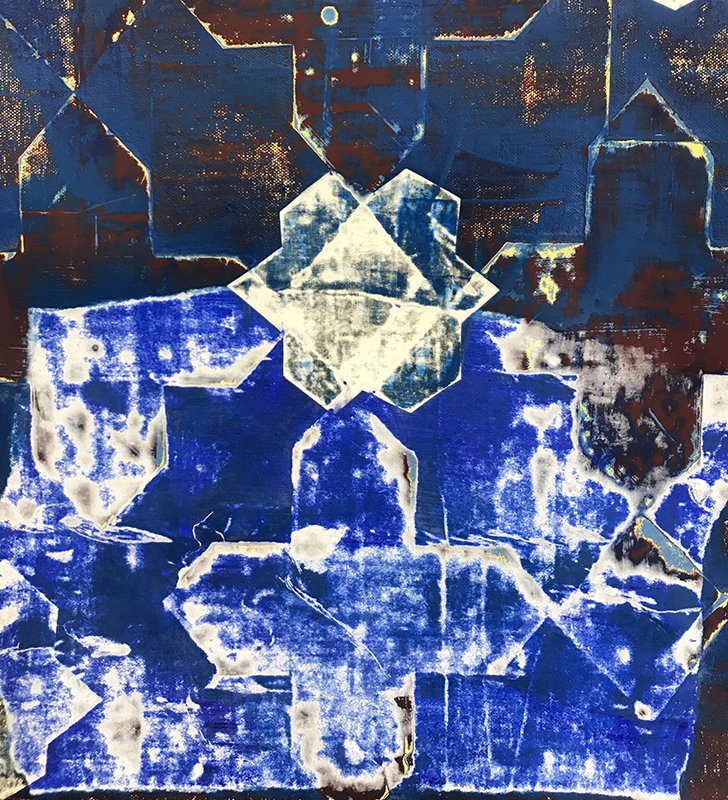 Aryana Minai, In blue, I remember, 2019