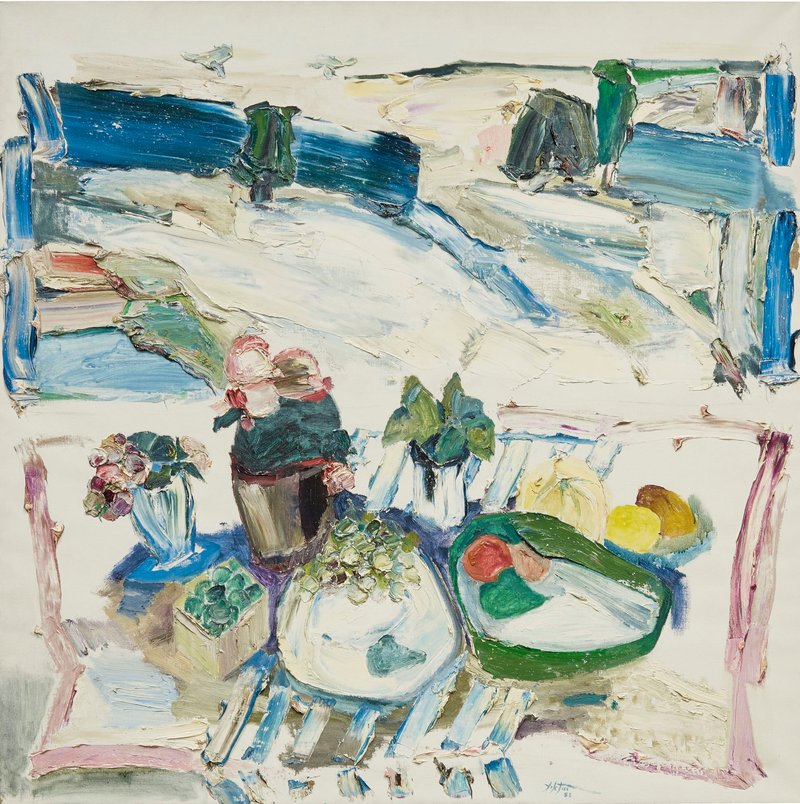 Manoucher Yektai, Summer Still Life, 1982