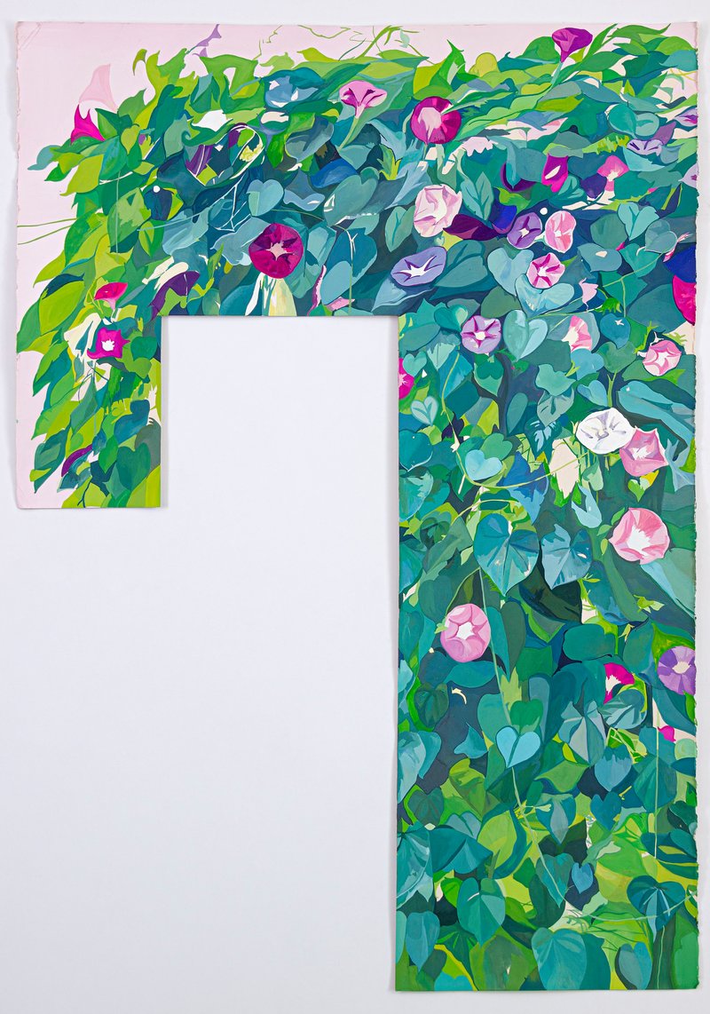 Mozhan Yaghoubi, L Pink, Without Her Brilliant Lost Piece, 2023