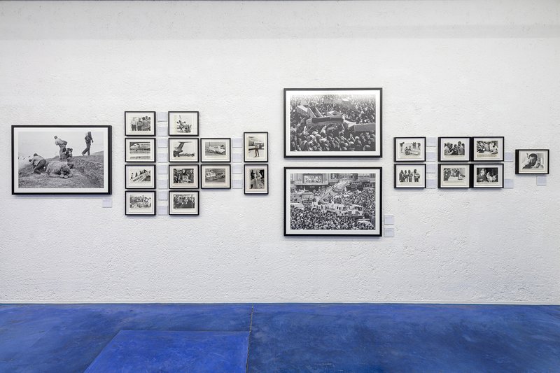 PHOTO BY M. SAYAD - War's Photos, installation view