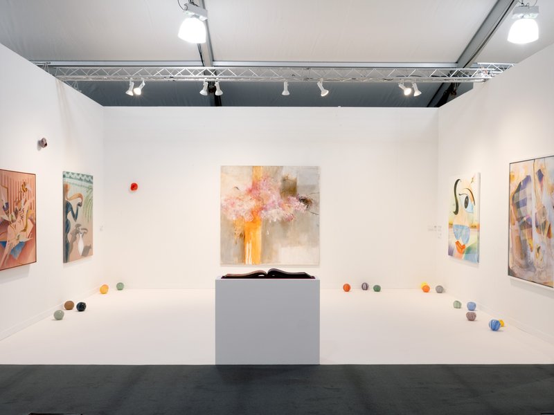 Installation view.