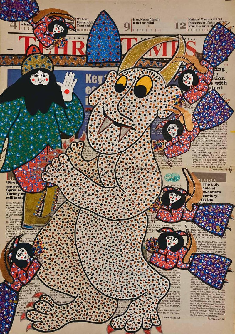 Yazdan Saadi, Untitled, 2025