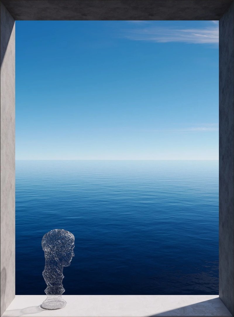 Giuseppe Lo Schiavo, The Sea Outside A, 2024