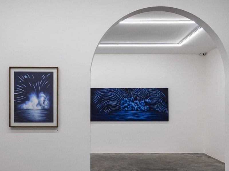 Blooming Lights, installation view