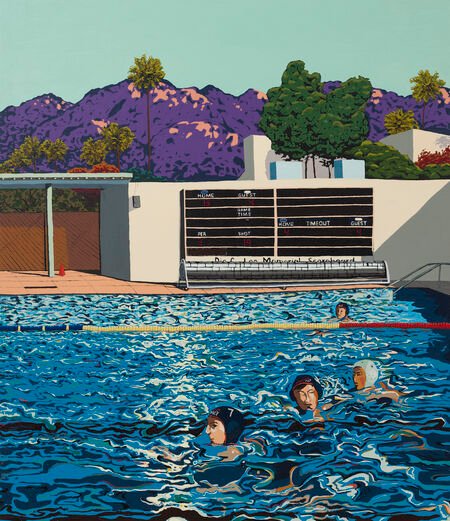 Hilary Pecis, Water Polo Practice, 2024