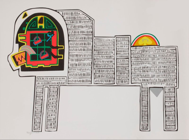 Parviz Tanavoli, Lion and Sun, 2010