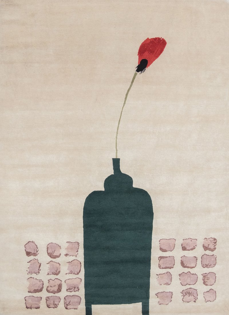 Rokni Haerizadeh, Covered the Fingernails with Petals of Dahlia, 2017