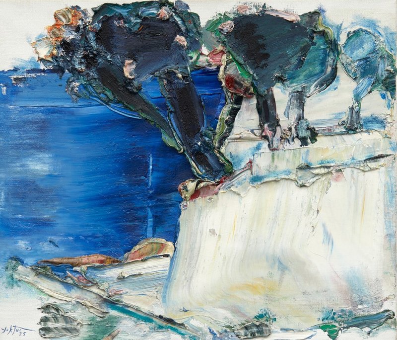 Manoucher Yektai, Untitled, 1985