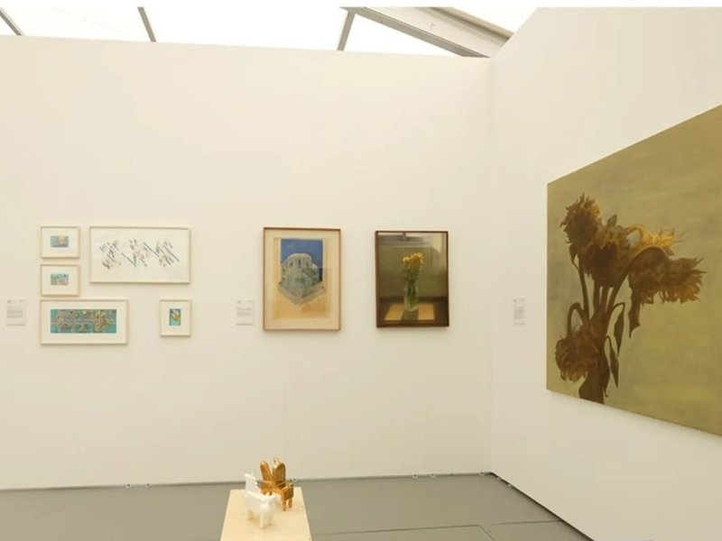 Installation view.