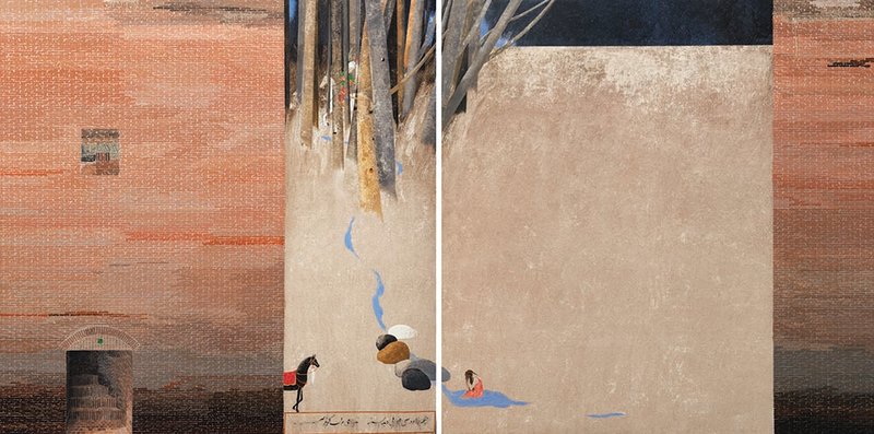 Rezvan Sadeghzadeh, Shirin is Swimming , 2020