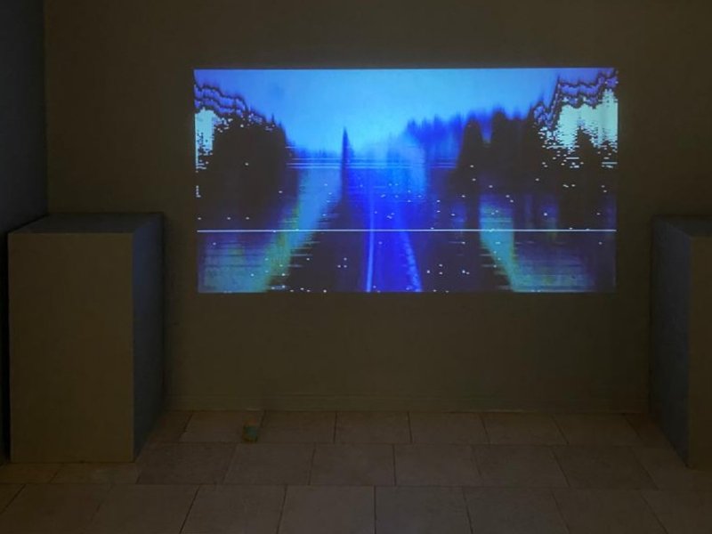 Rereading Rosa Menkman's Glitch Art, installation view