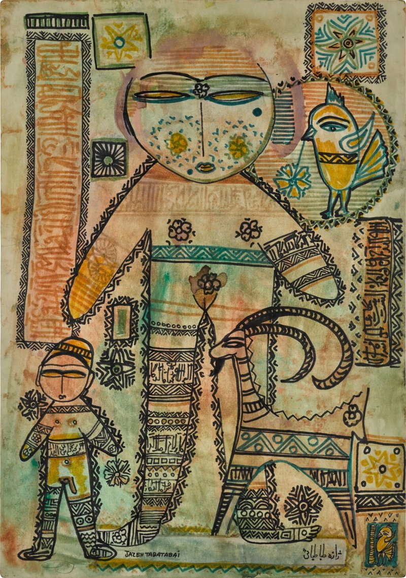 Jazeh Tabatabai, Untitled