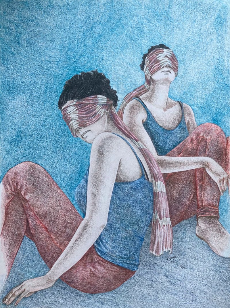 Simin Keramati, The Twin Wanderers, 2020
