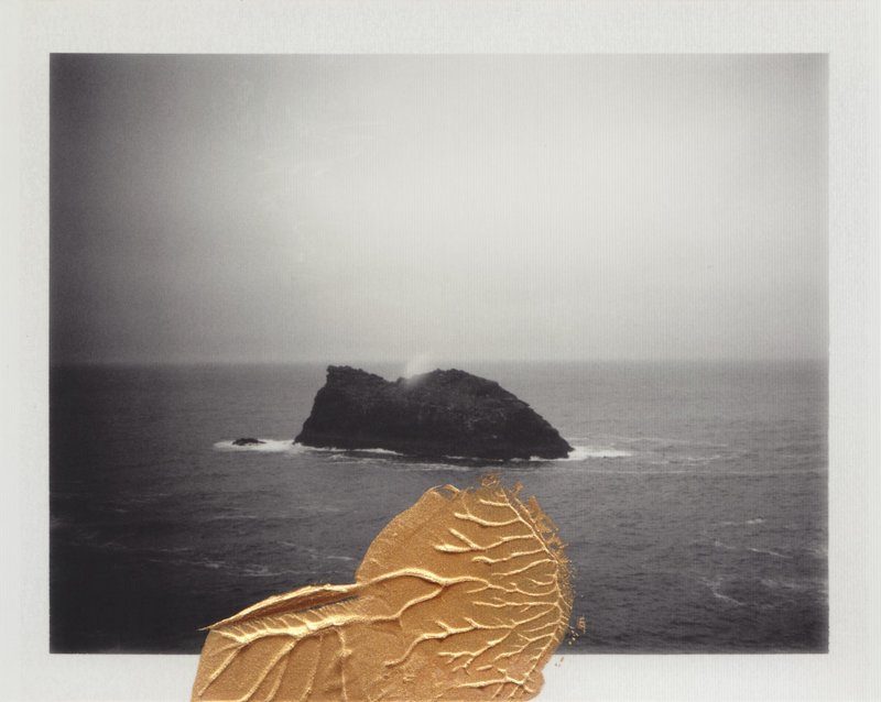 Cyrus Mahboubian, Seascape, Cornwall (Gold), 2024