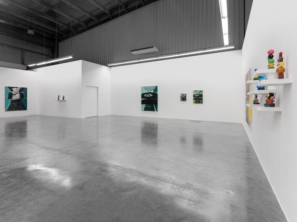 Try To Catch The Moon, installation view