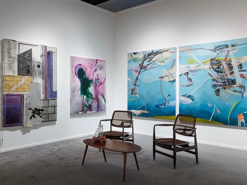 Installation view.