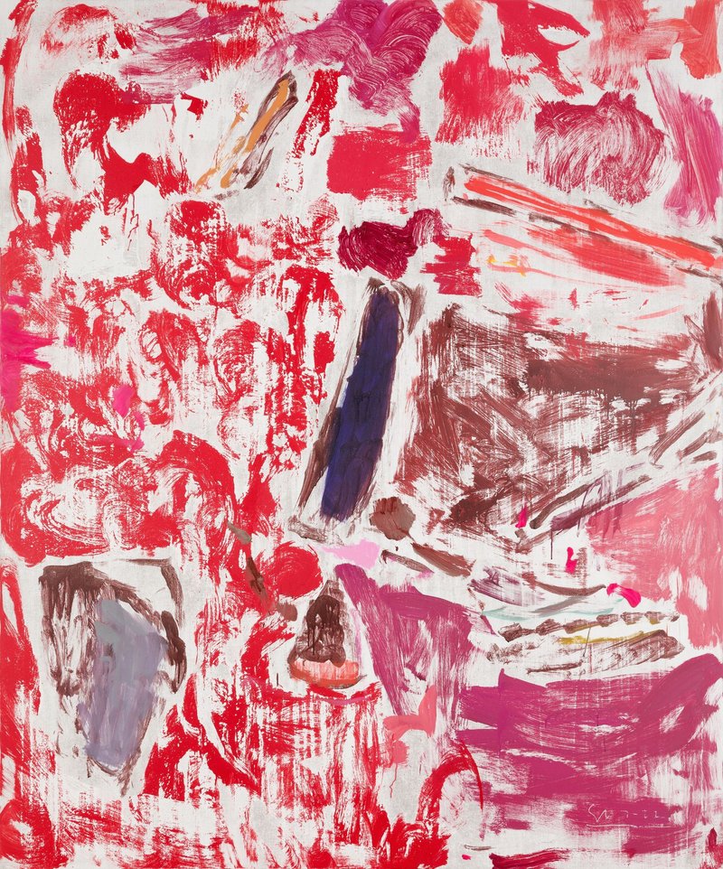 Secundino Hernandez, Heart Shaped (Rojo), 2022