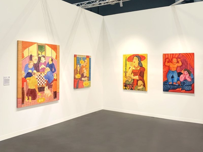 Installation view.