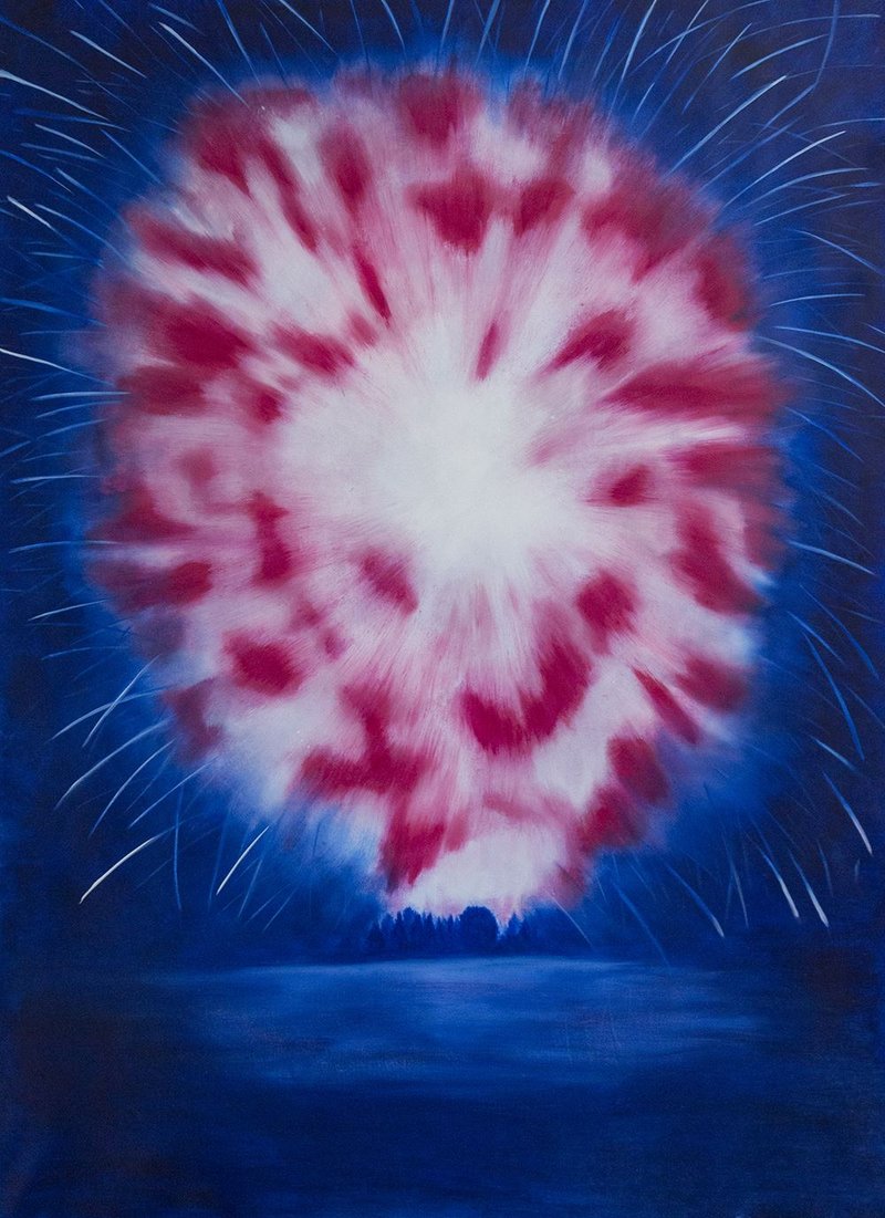Shahrzad Jahan, A Frozen Blossom, 2021