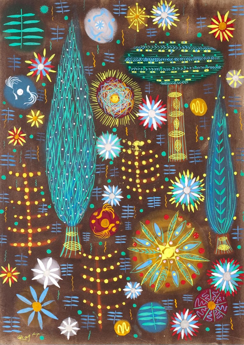 Fereydoun Rahimi-Assa, Untitled, 1965