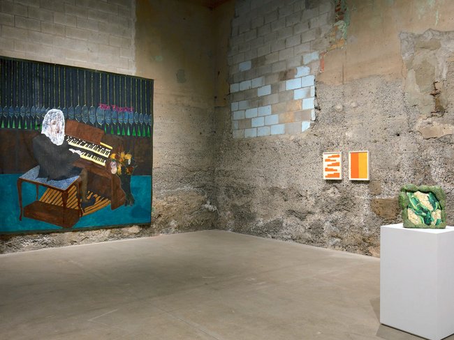 Installation view.